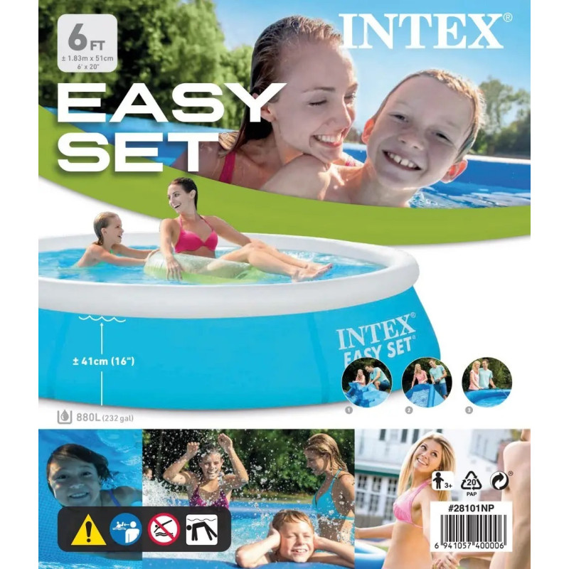 Басейн надувний intex 880 л