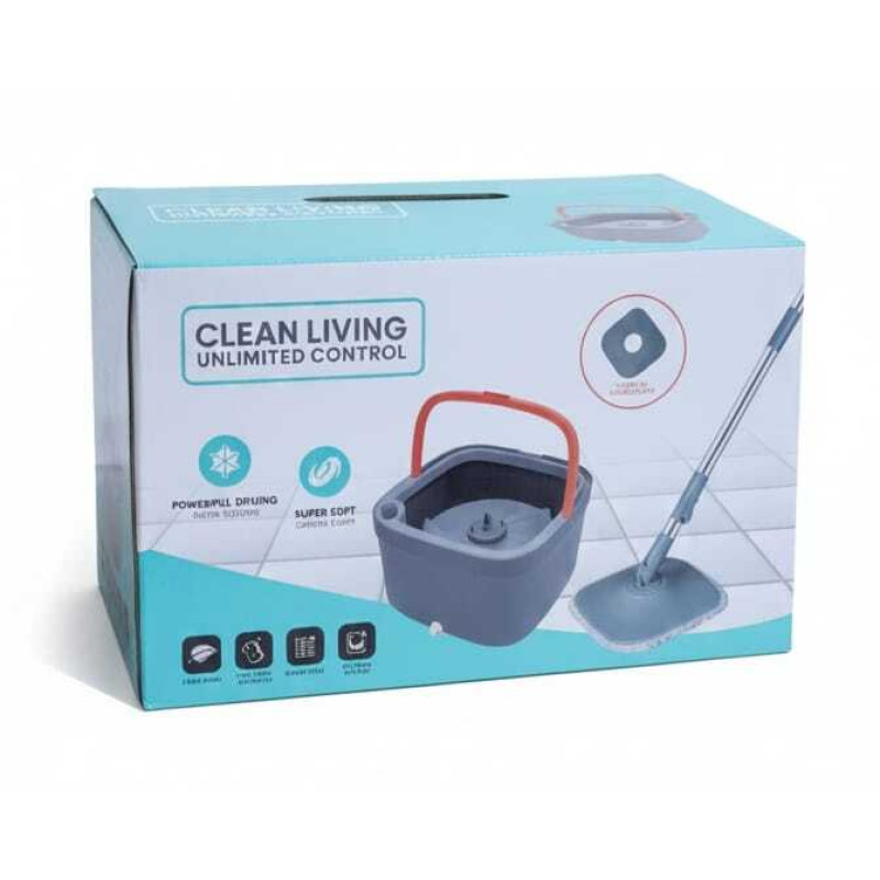 Швабра з відром Clean Living 